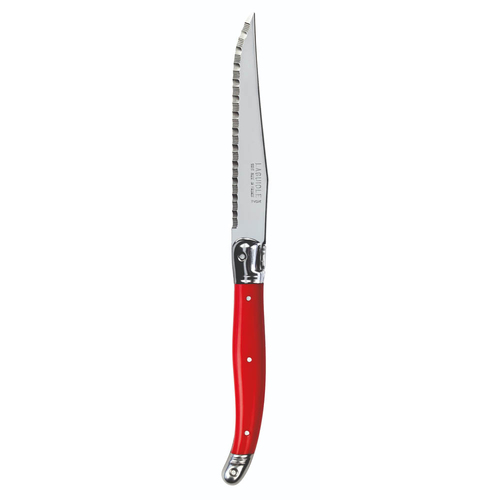 VERDIER REFILL STEAK KNIFE BRIGHT RED