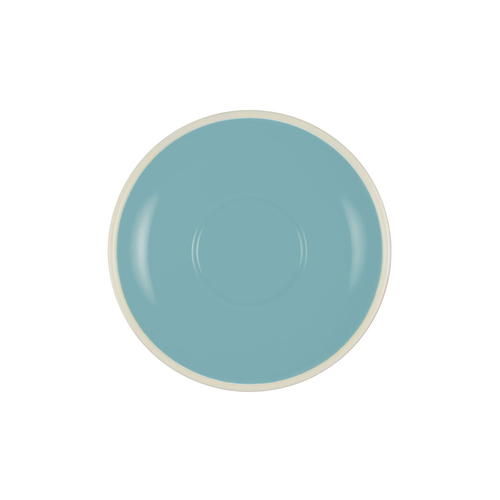 MAYA BLUE/WHITE SAUCER 140MM