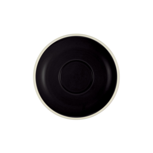 ONYX/WHITE ESPRESSO SAUCER