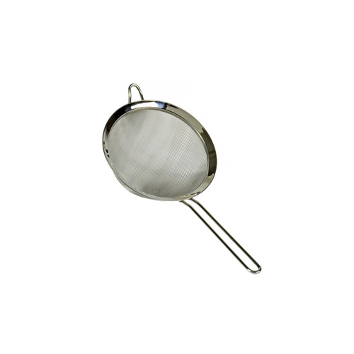 STRAINER SIEVE FINE FLAT RIM 16CM S.S