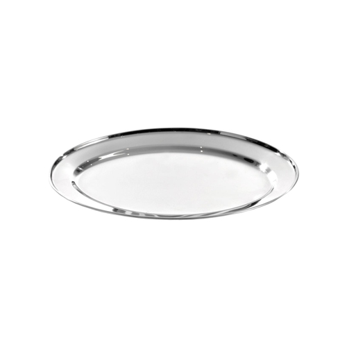 PLATTER OVAL 30CM S/STEEL