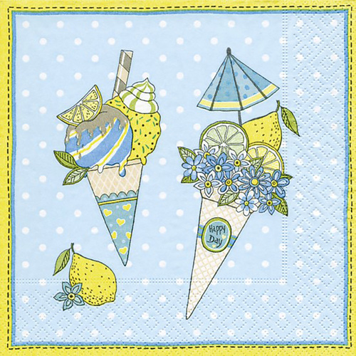 LUNCHEON -Ice Cream Cones