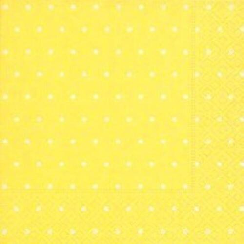 LUNCHEON -Dots Yellow