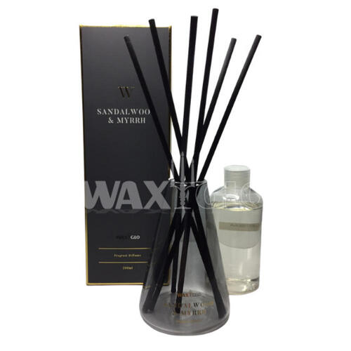 200ml Reed Diffuser W-Scented -Sandalwoo