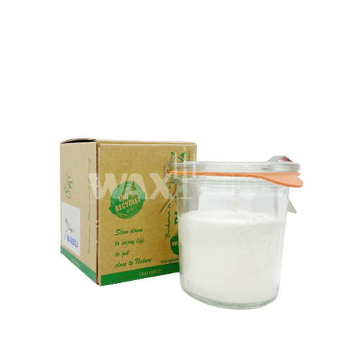 Weck ® Glass 140ml with Biomass Candle
